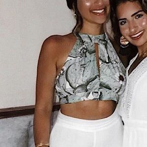 Free People Tie-Back Top